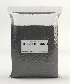Getriebesand - schwarz