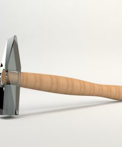 Gläserner Holzhammer
