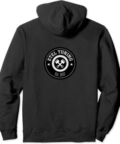 Etel-Tuning Hoodie Schwarz Rückseite